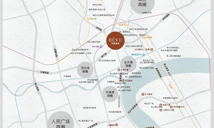 外滩瑞府交通图