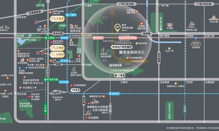 懋源·煜泽台交通图