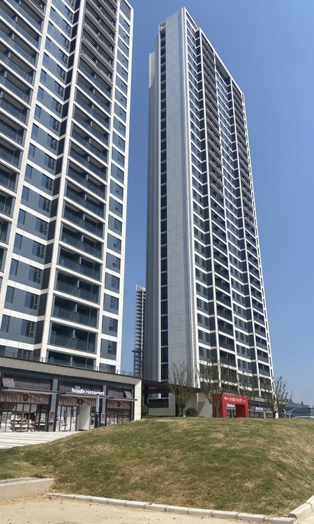 湖北交投长江国际绿创中心施工进度图