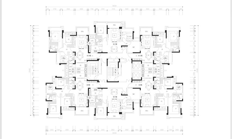 橙珲影视文旅小镇楼层平面图