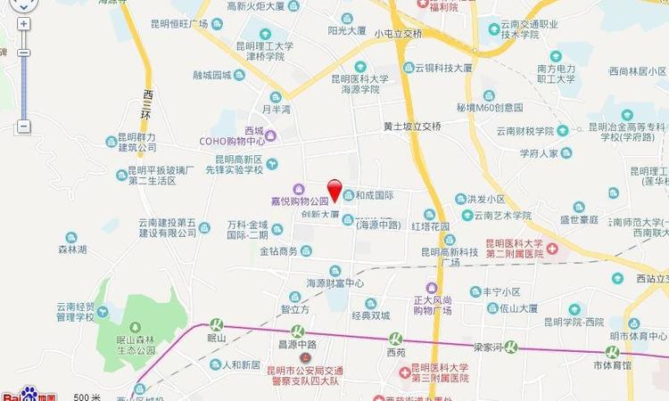 西南驿交通图