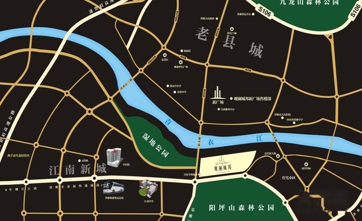 观澜城邦实景图