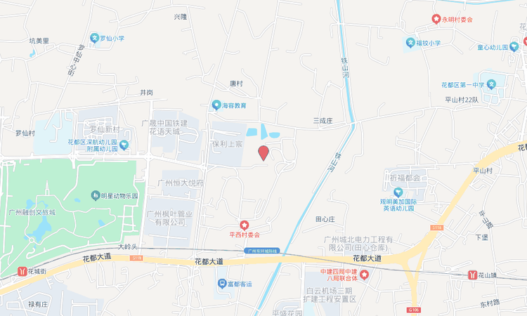 花都城投·翰林世家交通图