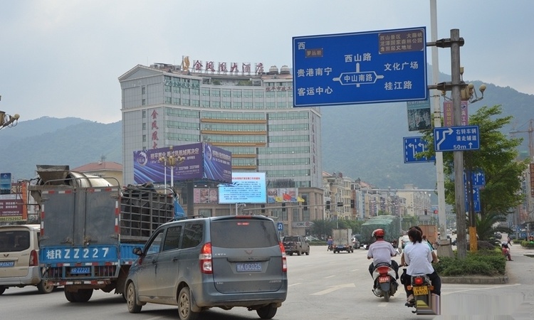 红锋华府交通图