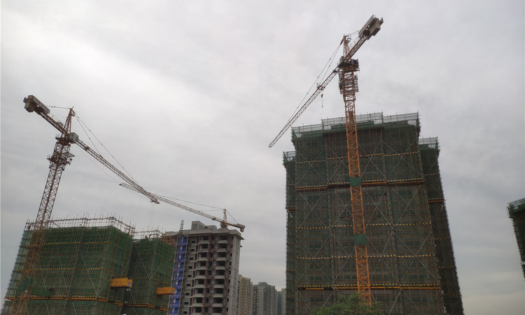 渝开发贯金和府施工进度图