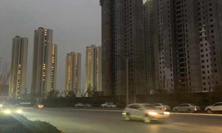 菏泽富力城施工进度图