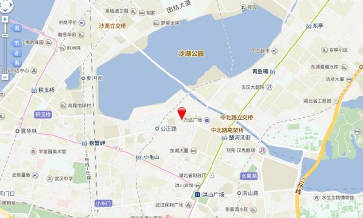 沙湖九号交通图