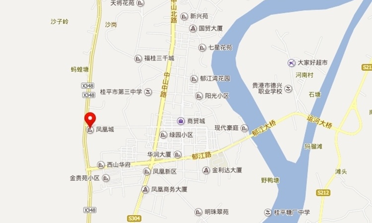 鑫炎·凤凰城交通图