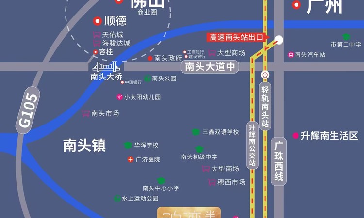 铂湾半岛交通图