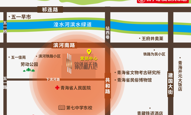 锦绣新天地交通图
