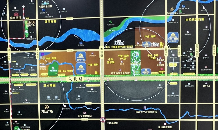 中金壹号院交通图