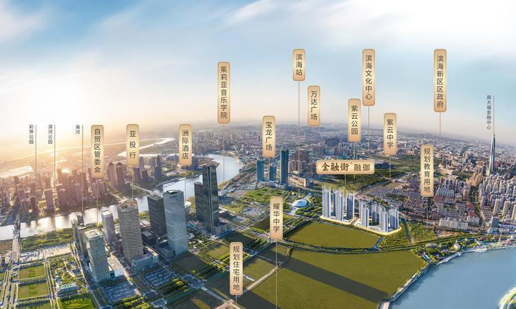 金融街滨海融御周边配套图