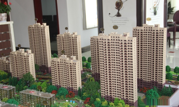 聚旺城市花园实景图