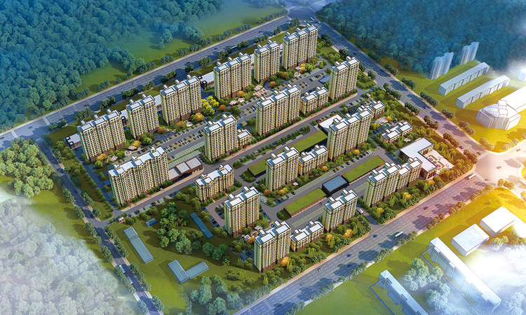 欣苑花园效果图