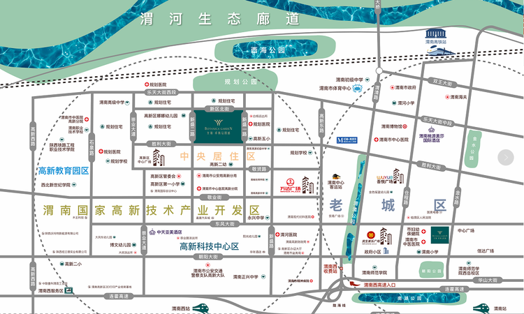 文瑞·卓锦花园城交通图