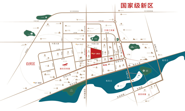 华润置地·静安府交通图