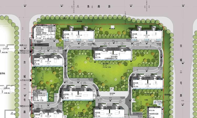 中海长安誉楼层平面图
