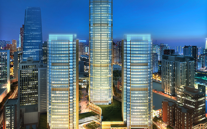 重庆时代中心效果图