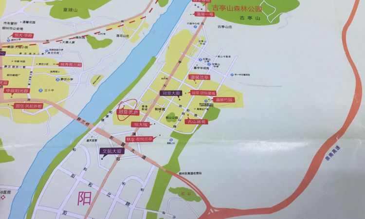 冠亚·宽庐交通图