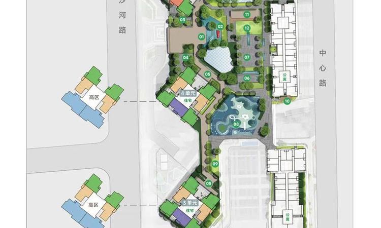 绿景白石洲璟庭楼层平面图