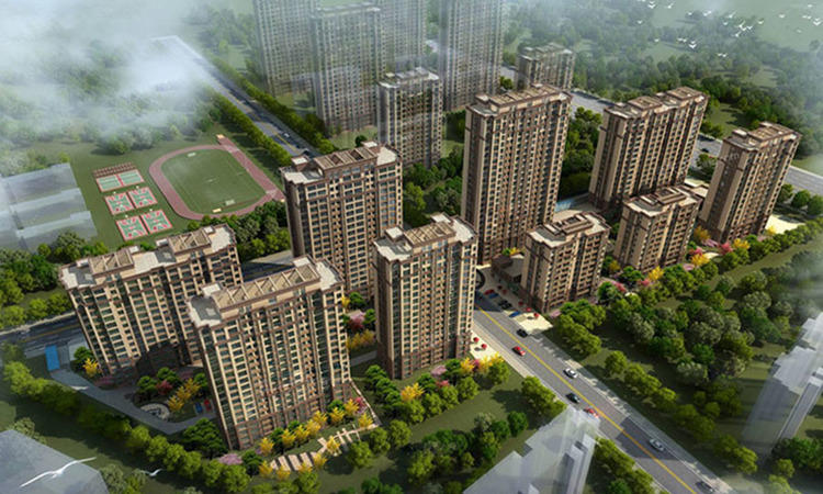 卓越花园效果图