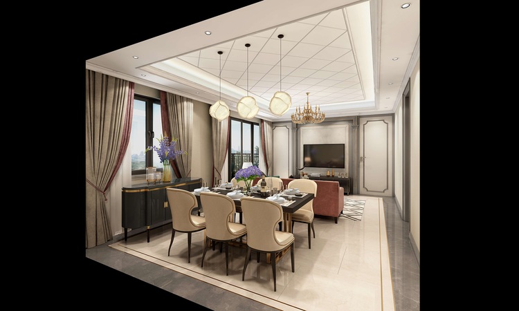 天基叠彩领峰样板间