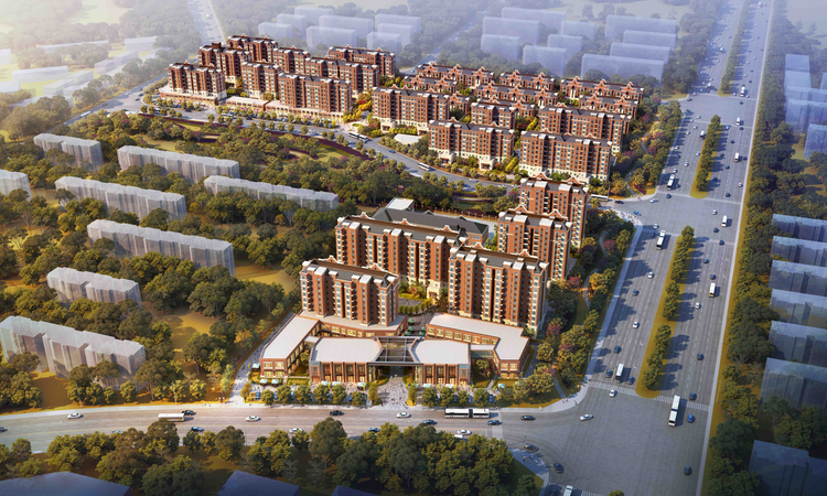 春熹湖上效果图