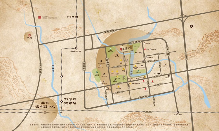 水岸华庭交通图