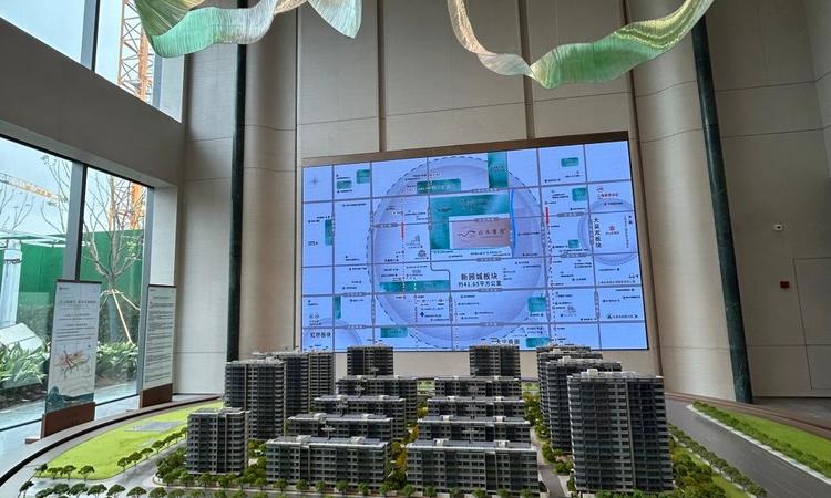 中建山水雅境实景图