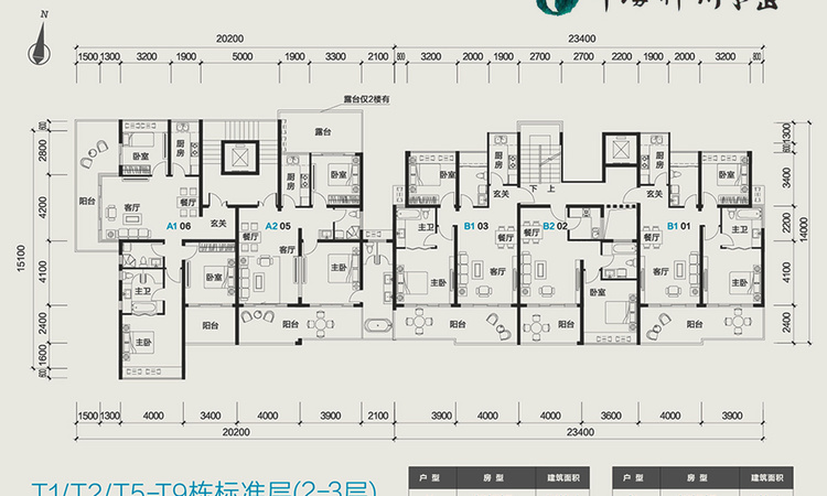 中海神州半岛楼层平面图