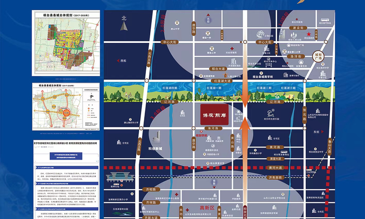 博观熙岸交通图