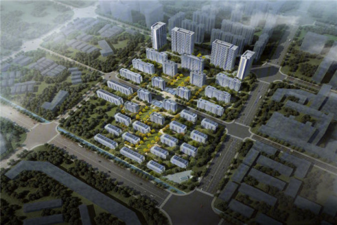 城投绿城凤起蘭庭效果图