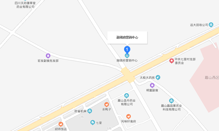 融锦新时代广场交通图