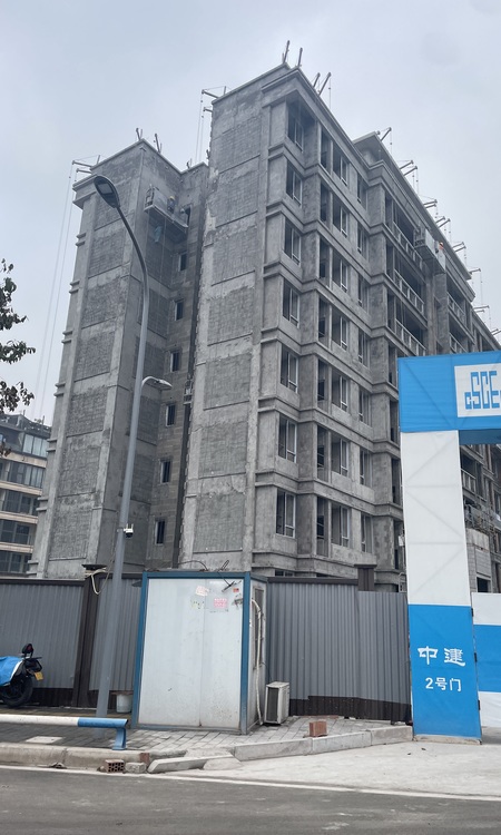 中建·光屿|云麓施工进度图