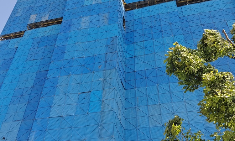 保利虹桥和颂·IN255施工进度图