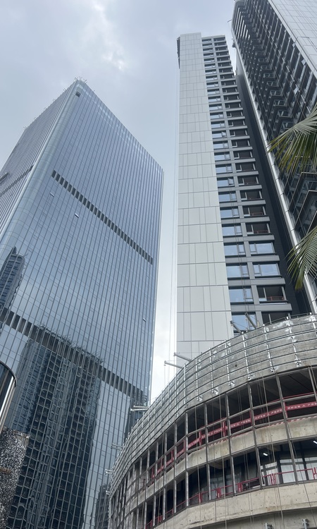 电建都汇府施工进度图