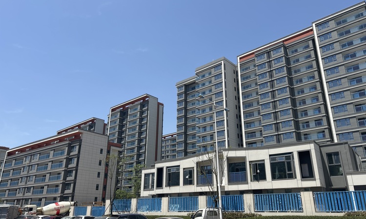 中海·寰宇天下施工进度图