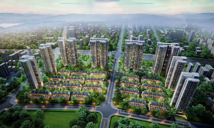 柳州荣和公园墅效果图