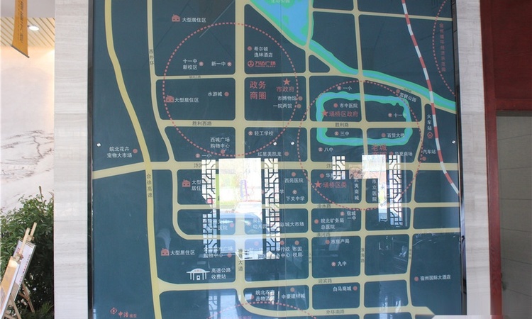 汇豪新天地交通图