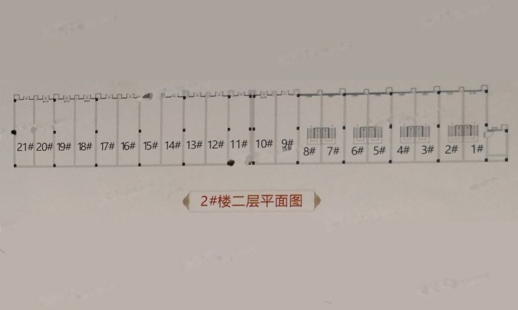 香山院楼层平面图