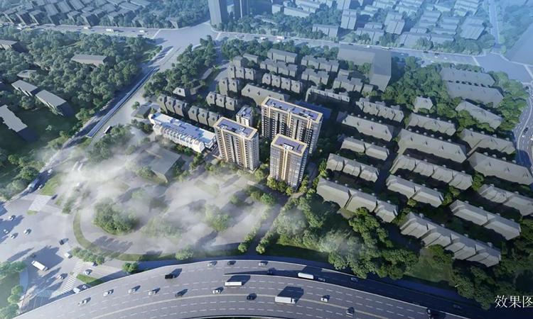 中铁·世博滨江云境效果图