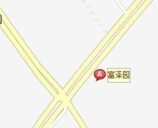 富泽园交通图