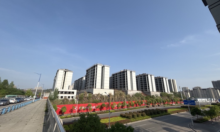 中国铁建·山语桃源施工进度图