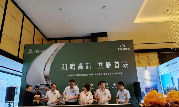 高新和锦瞻云实景图