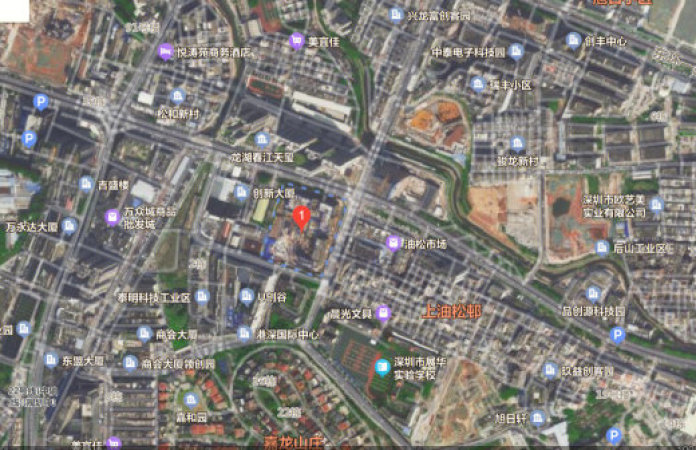 锦绣时代广场交通图