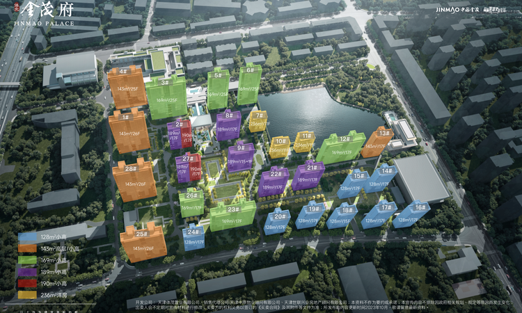 体北金茂府效果图