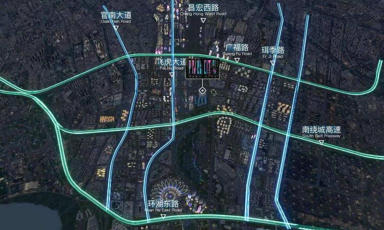 万科·公园城市「山海和」交通图