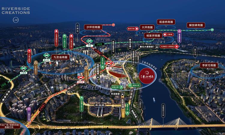 华宇春江明月交通图