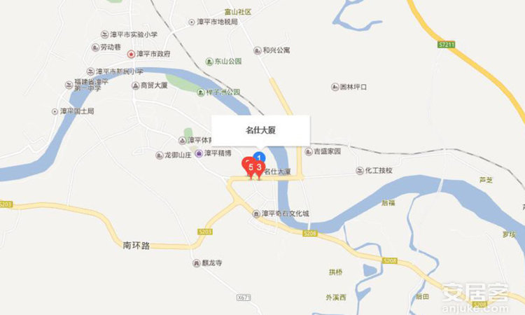 名仕大厦交通图