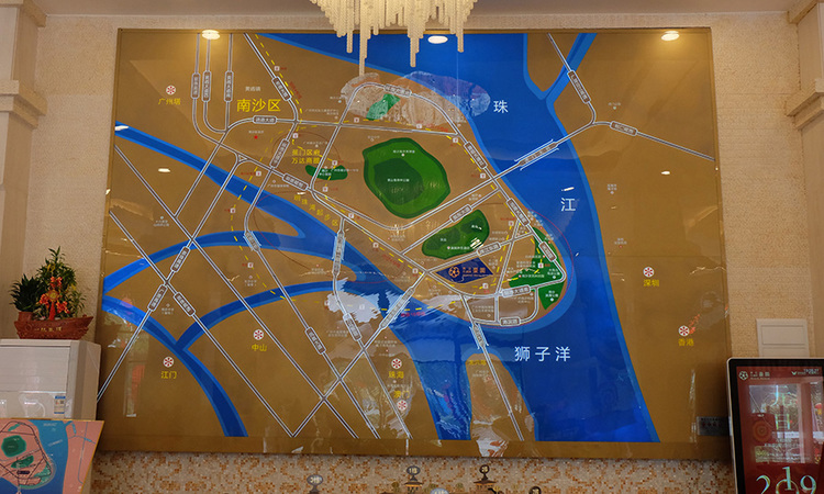 景业东湖洲豪园交通图
